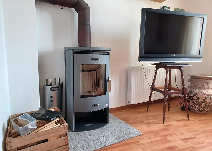 Ehemalige Bibliothek Fuer 2 Mit Kueche Kamin Netflix Parken Und Hofladen Lejlighed