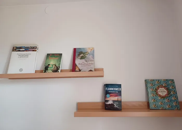 Apartamento Ehemalige Bibliothek Für 2 Mit Küche Kamin Netflix Parken Und Hofladen Steinhofel